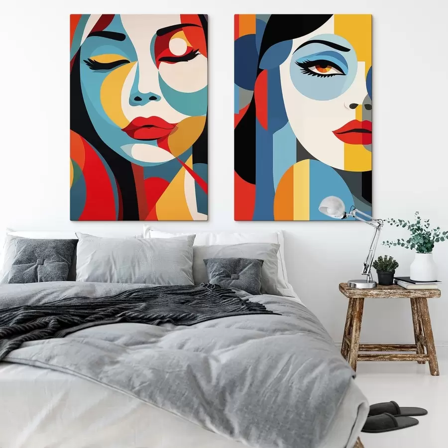 Fototapete Abstrakte Porträts m30402