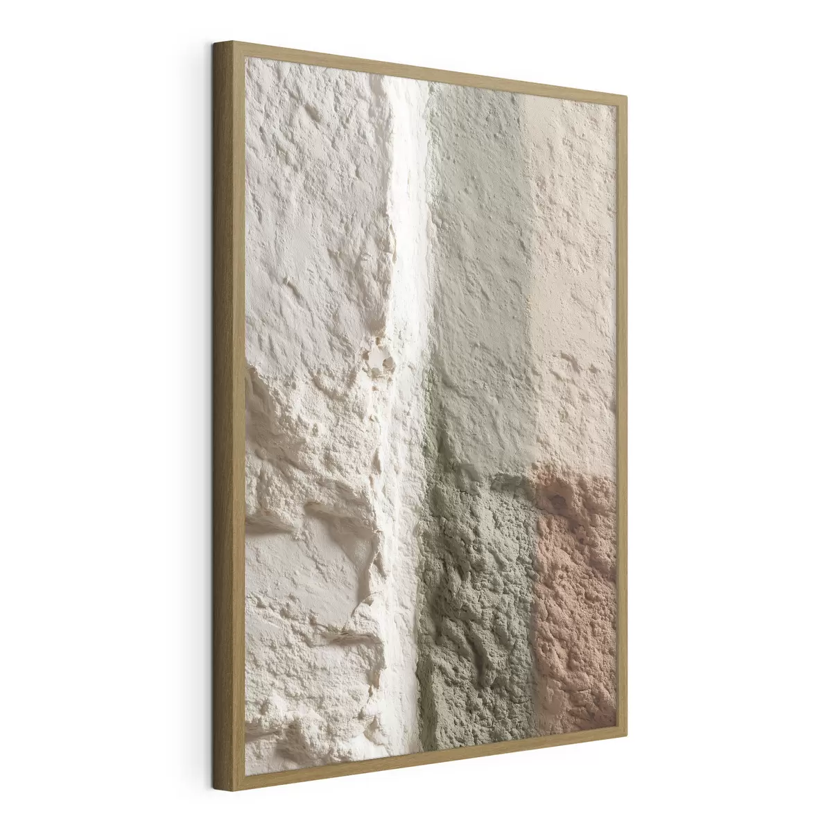 Poster Minimalismus – vertikale Streifen auf strukturierter Oberfläche f48800