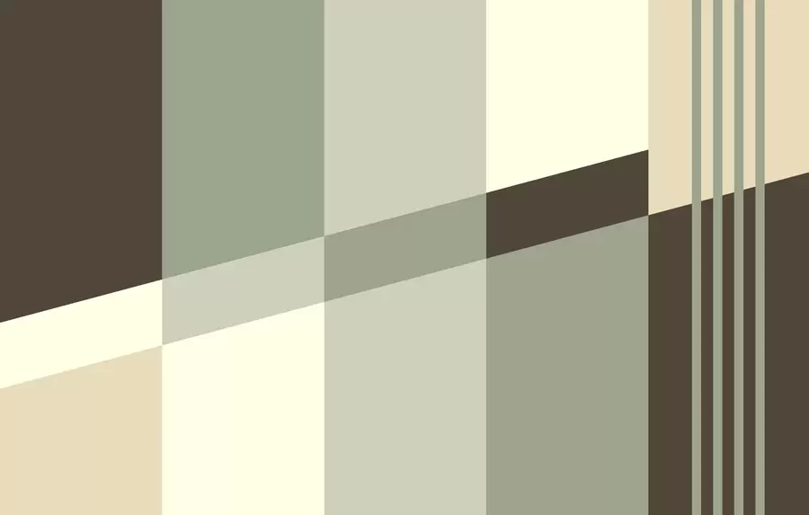 Fototapete Dezente geometrische Muster in Oliv-, Beige- und Brauntönen w05390