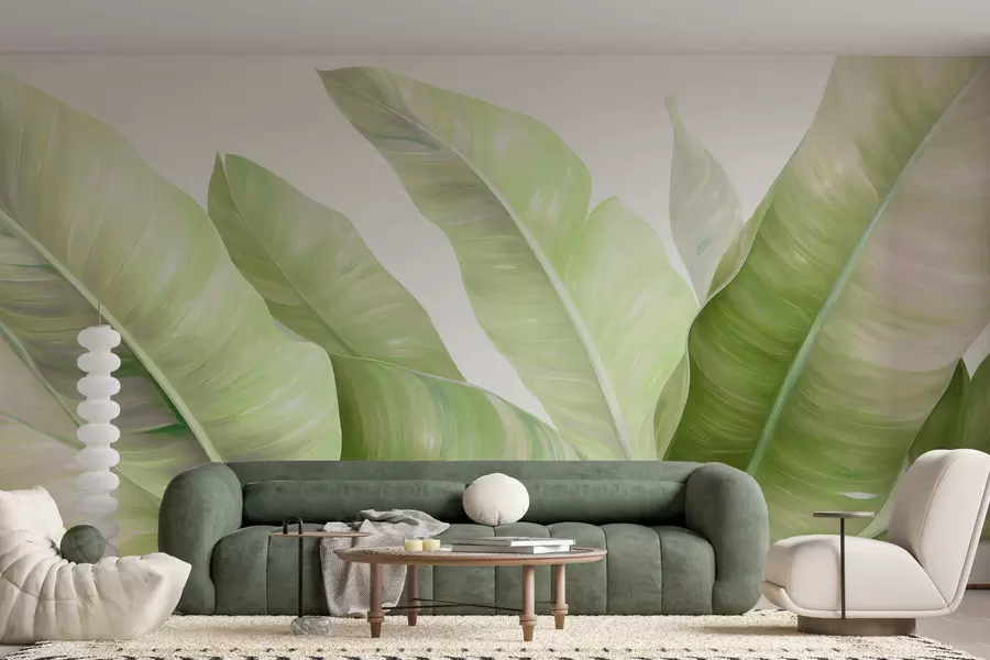 Fototapete Große Bananenblätter w05499