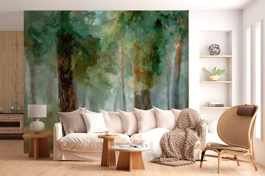 Fototapete Laubwald w05508