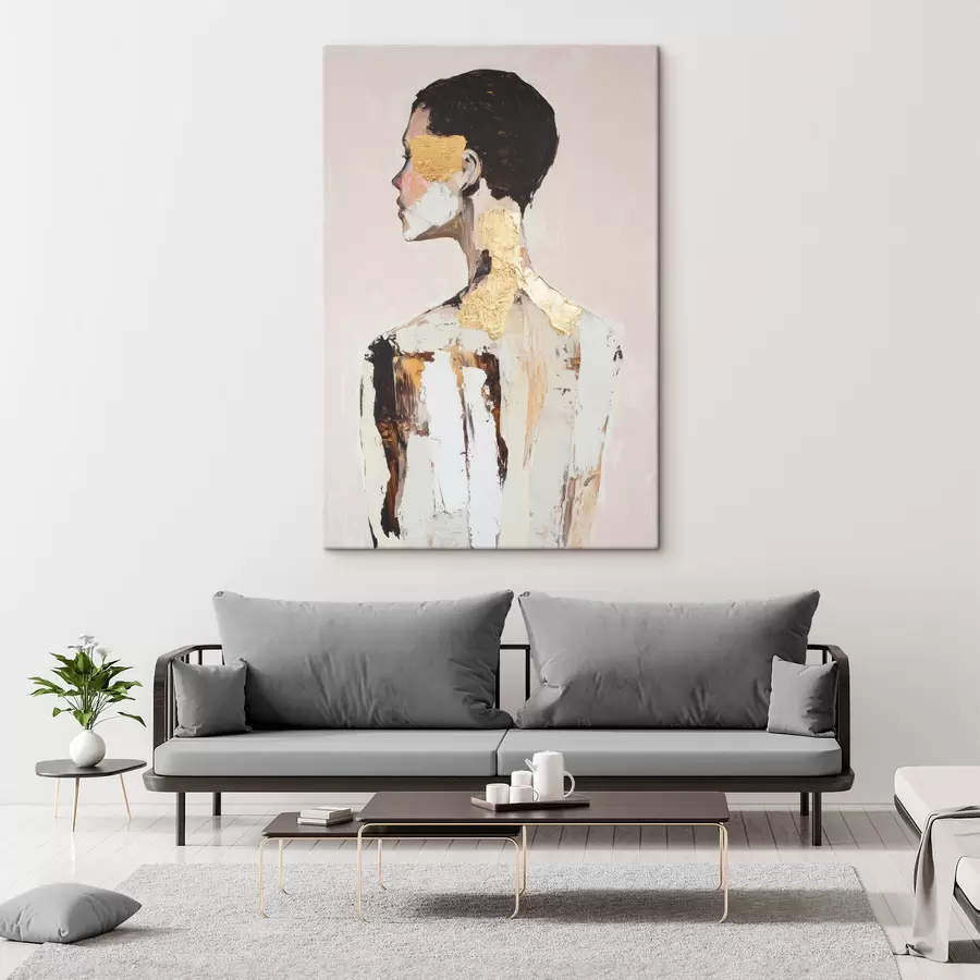 Fototapete Abstrakte Silhouette s48699