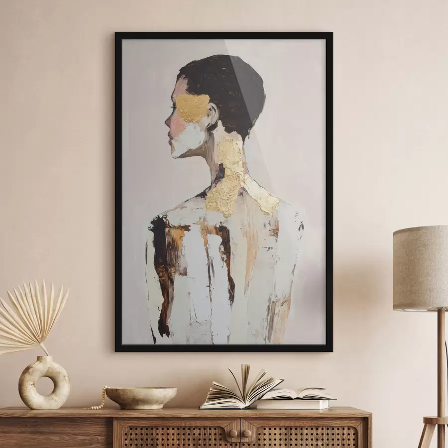 Fototapete Abstrakte Silhouette f48699