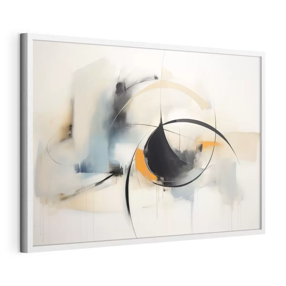Poster Kreise und Leichtigkeit f48700