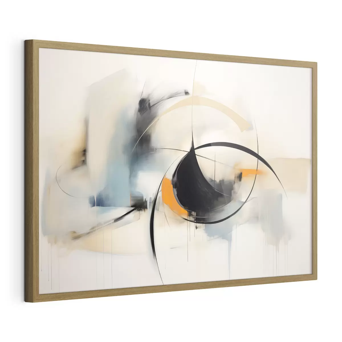 Poster Kreise und Leichtigkeit f48700