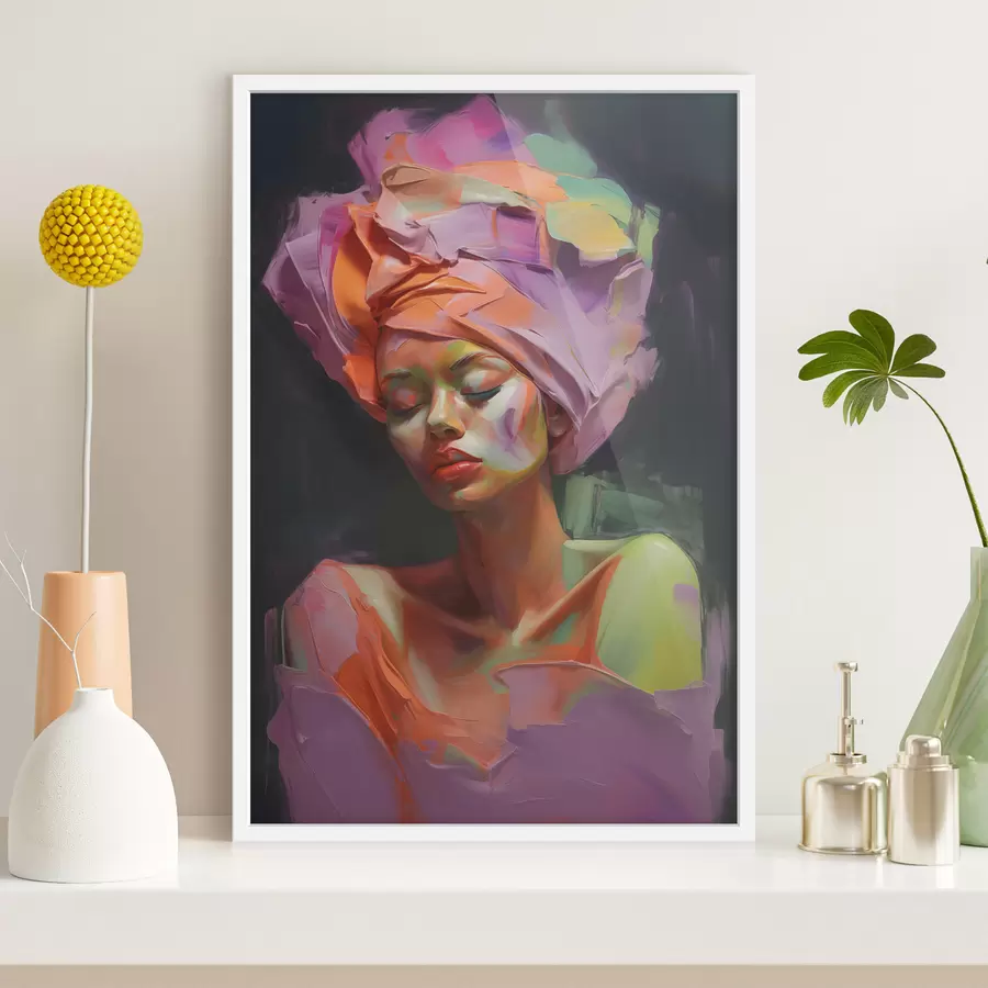 Fototapete Porträt einer Frau f48927