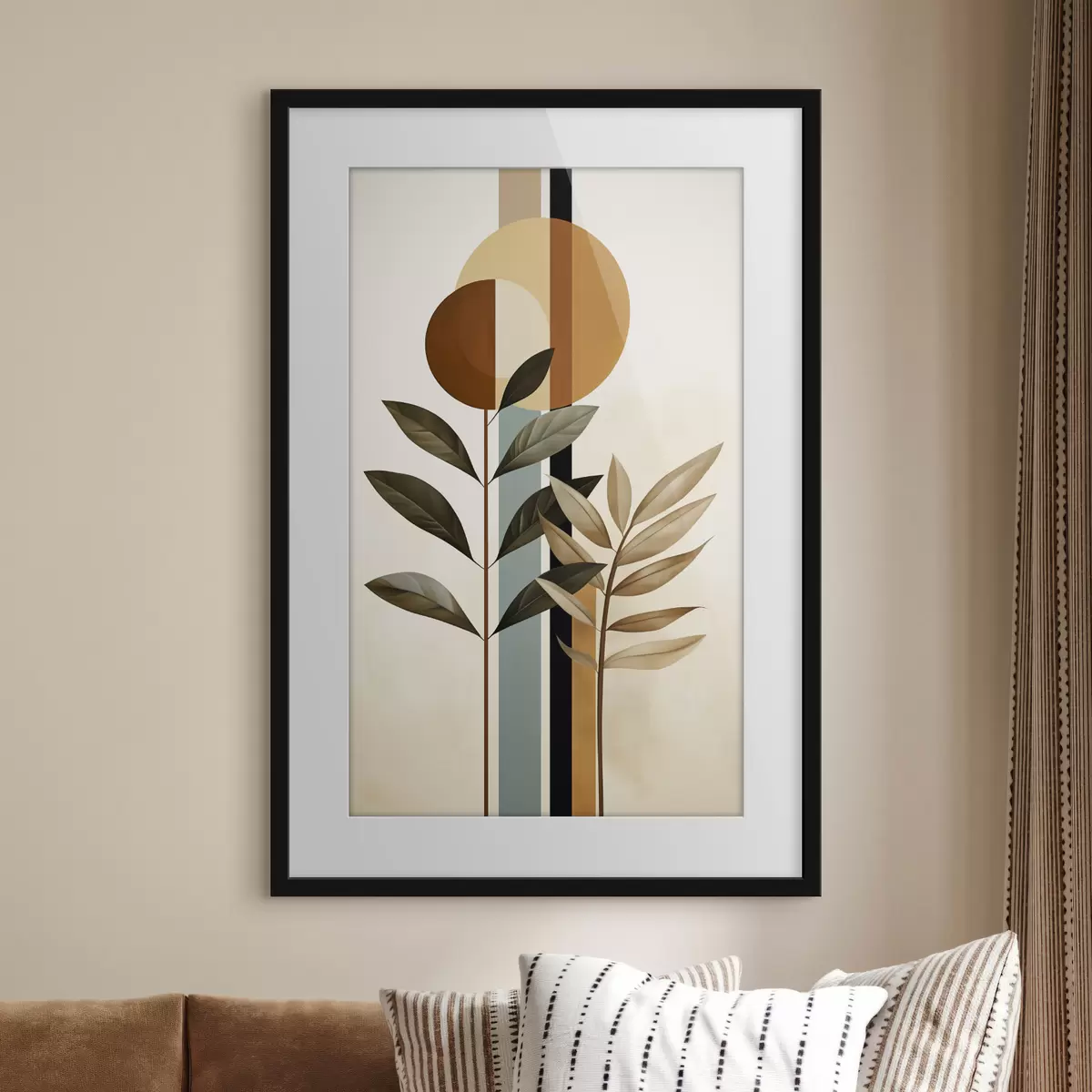 Poster Kreise und Nähe f48929