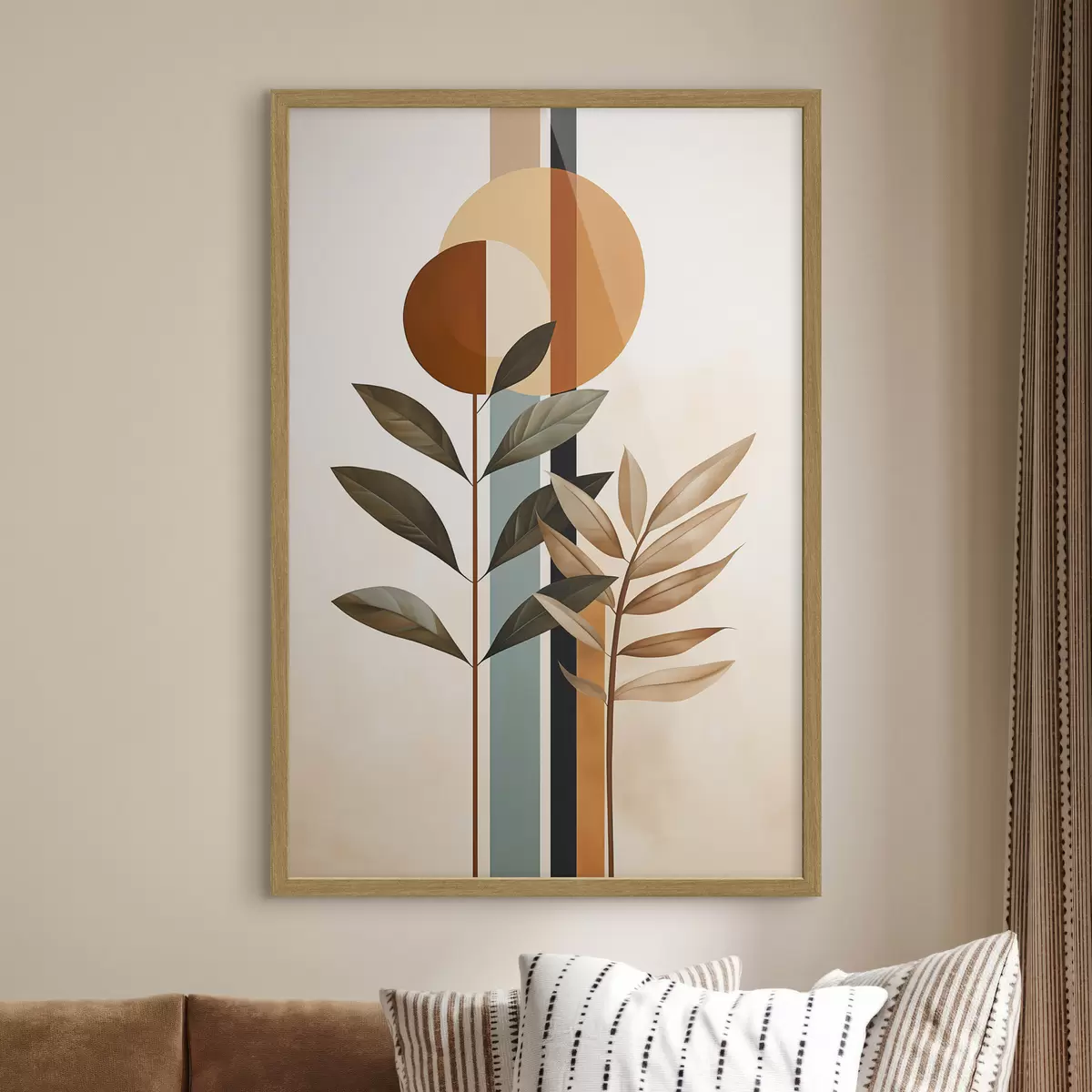 Poster Kreise und Nähe f48929