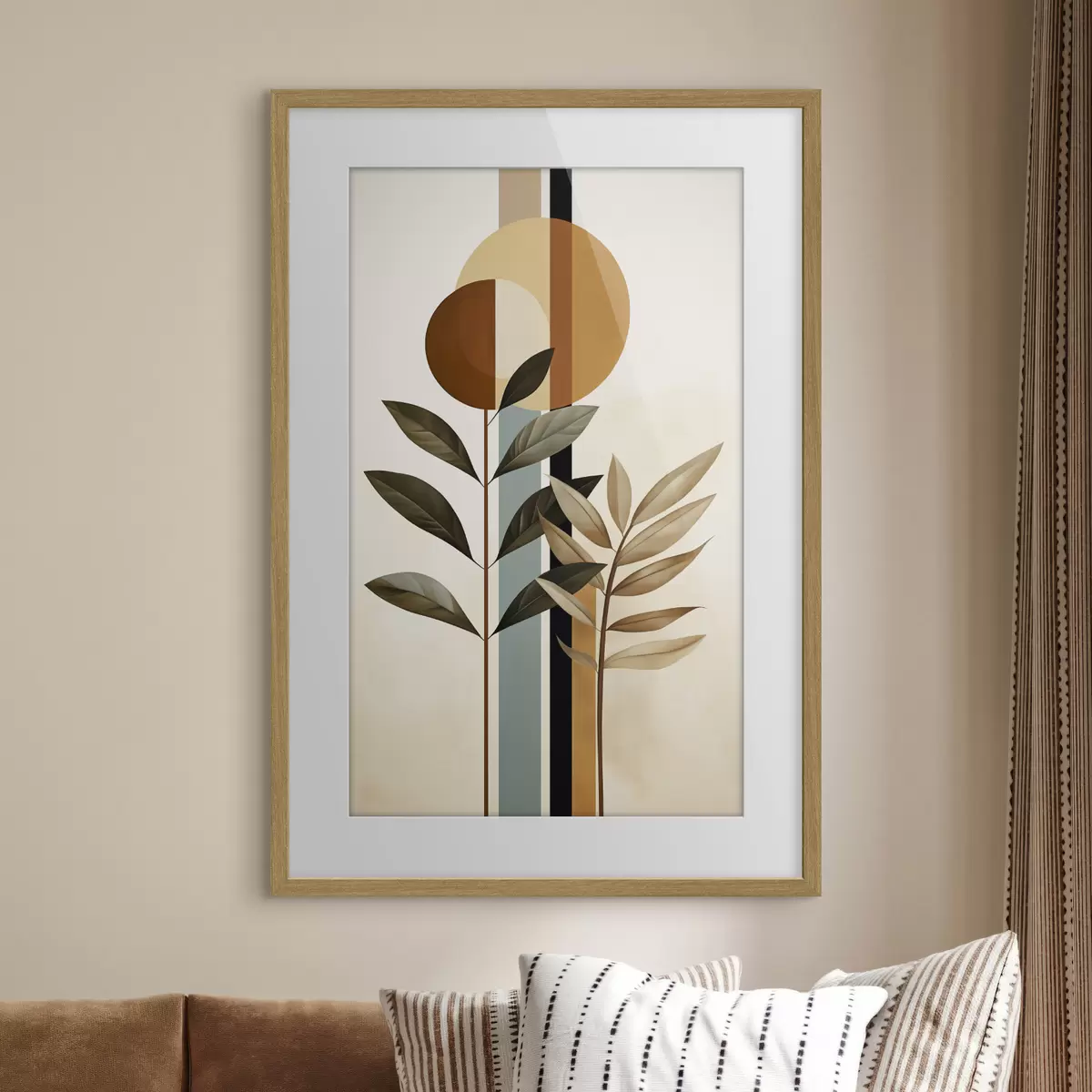 Poster Kreise und Nähe f48929