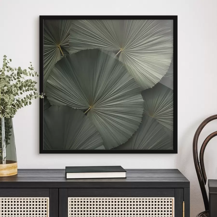 Fototapete Fächerpalmenblätter f48977