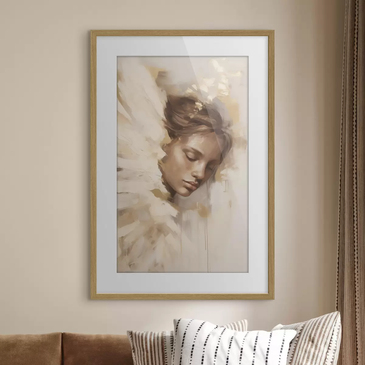Poster Begegnung und Leuchten f48980