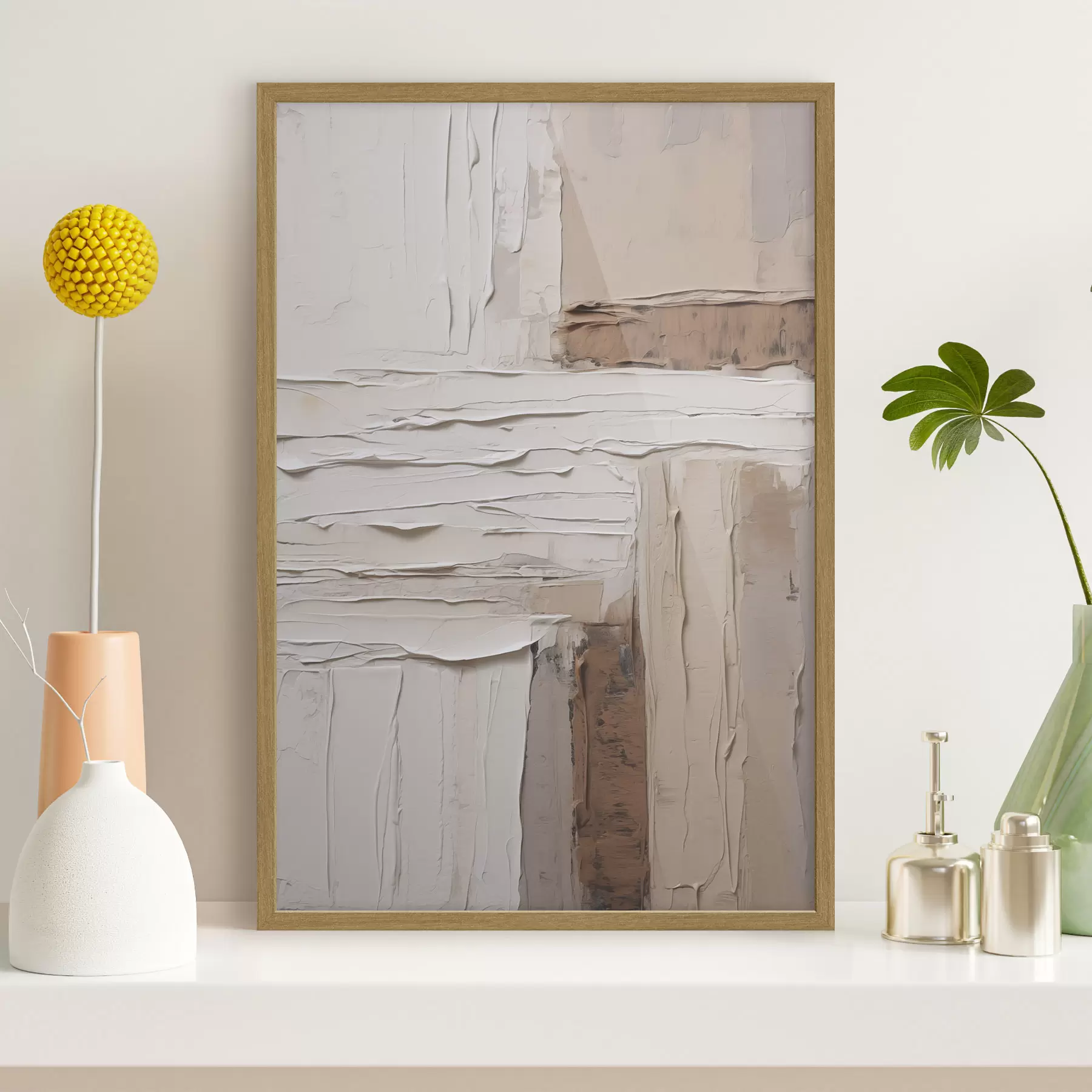 Fototapete Moderne abstrakte Kunst, Nachahmung der Malerei f48982