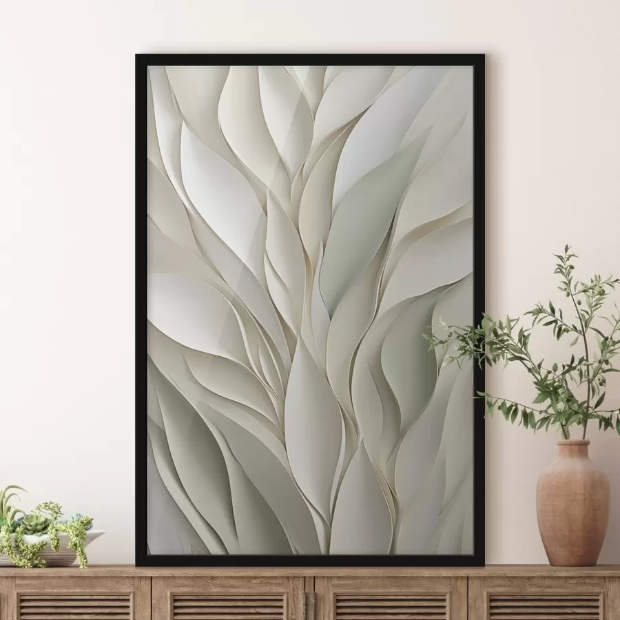 Fototapete Abstrakte Pflanzenkomposition f48986