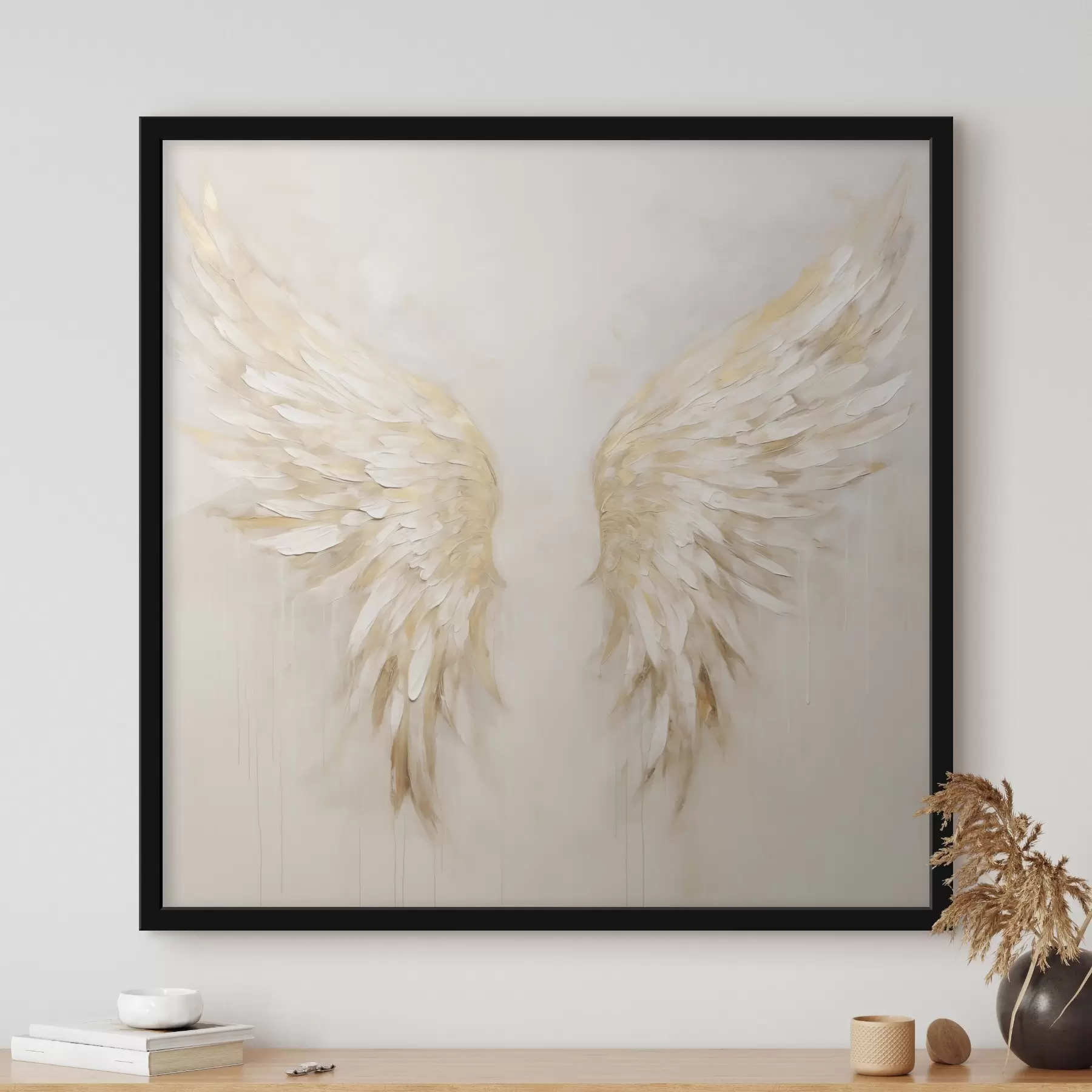 Fototapete Abstrakte Engelsflügel f48988