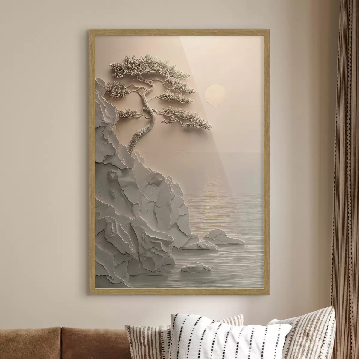 Poster Wurzeln am Horizont f49001