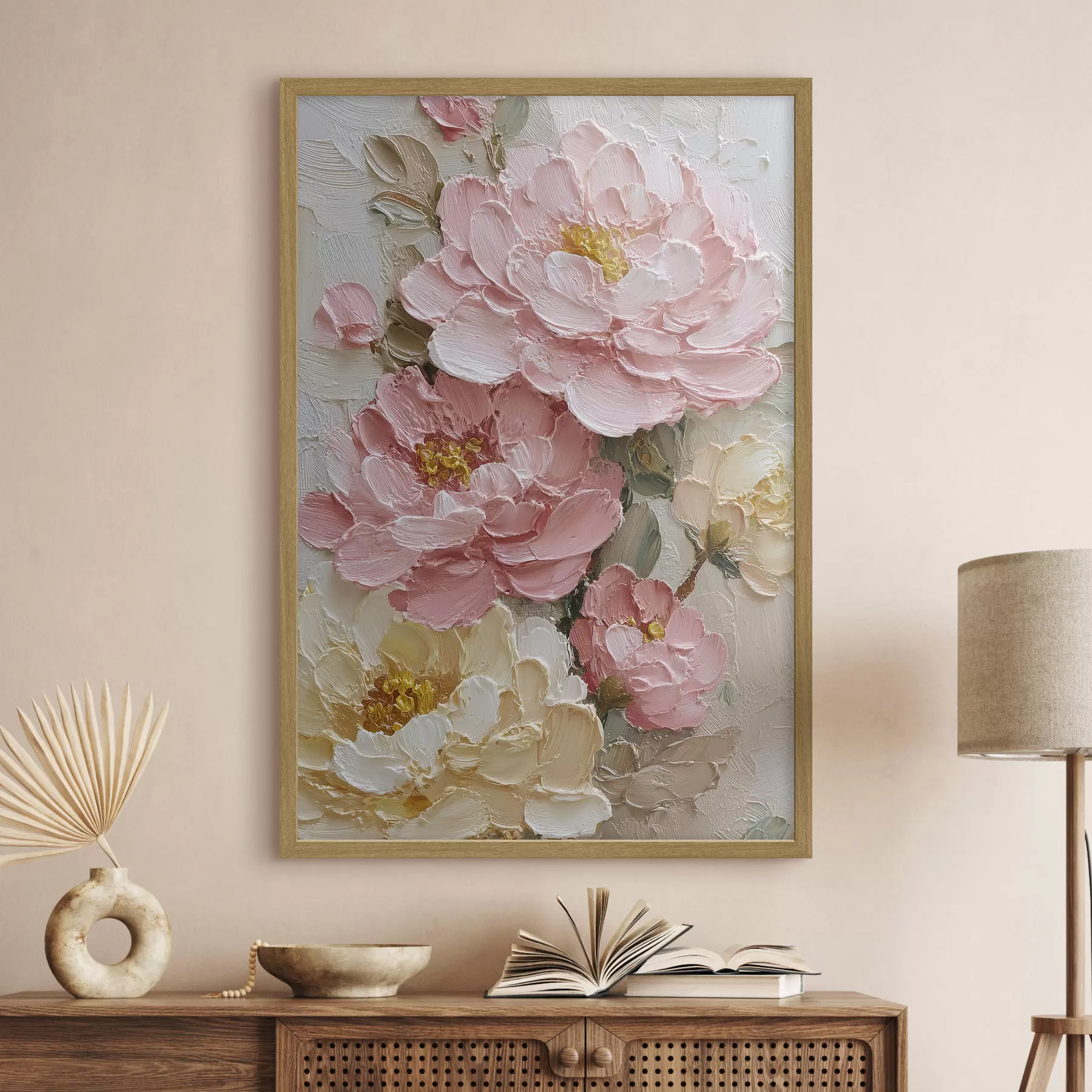 Fototapete Pfingstrosen-Blumenarrangement f49013