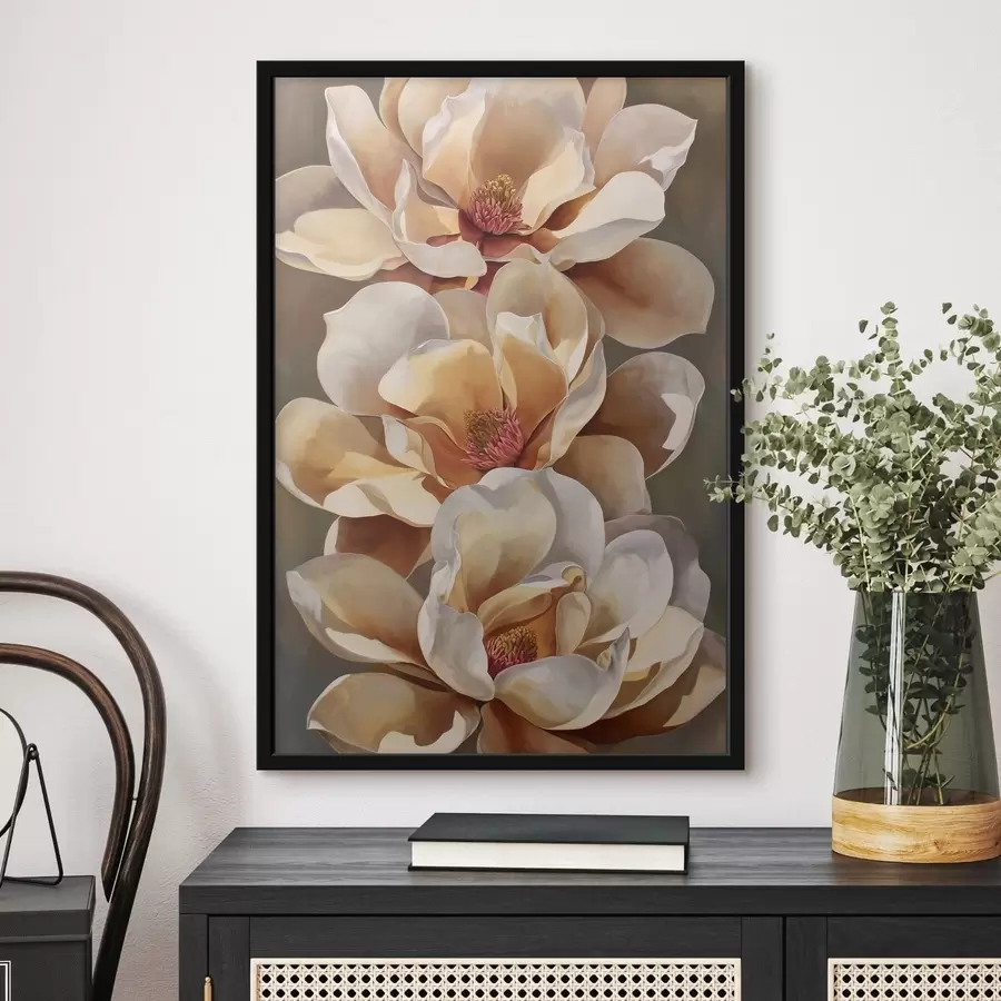 Fototapete Magnolienblüte – vertikal f49014