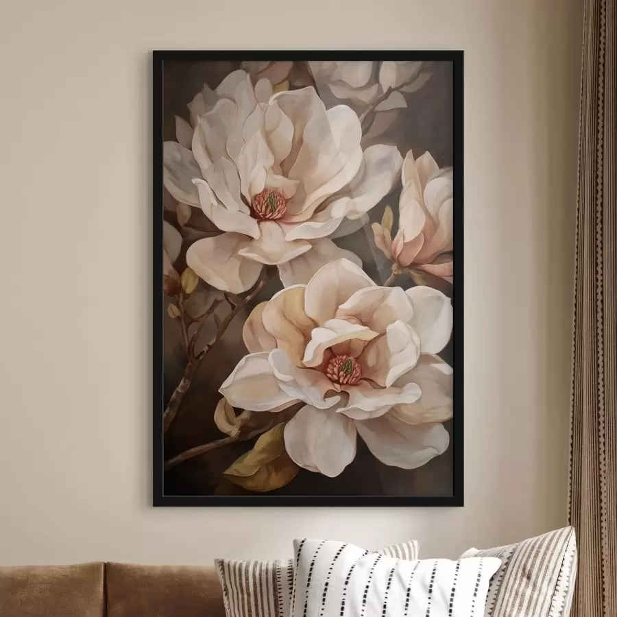Fototapete Magnolienzweig f49015