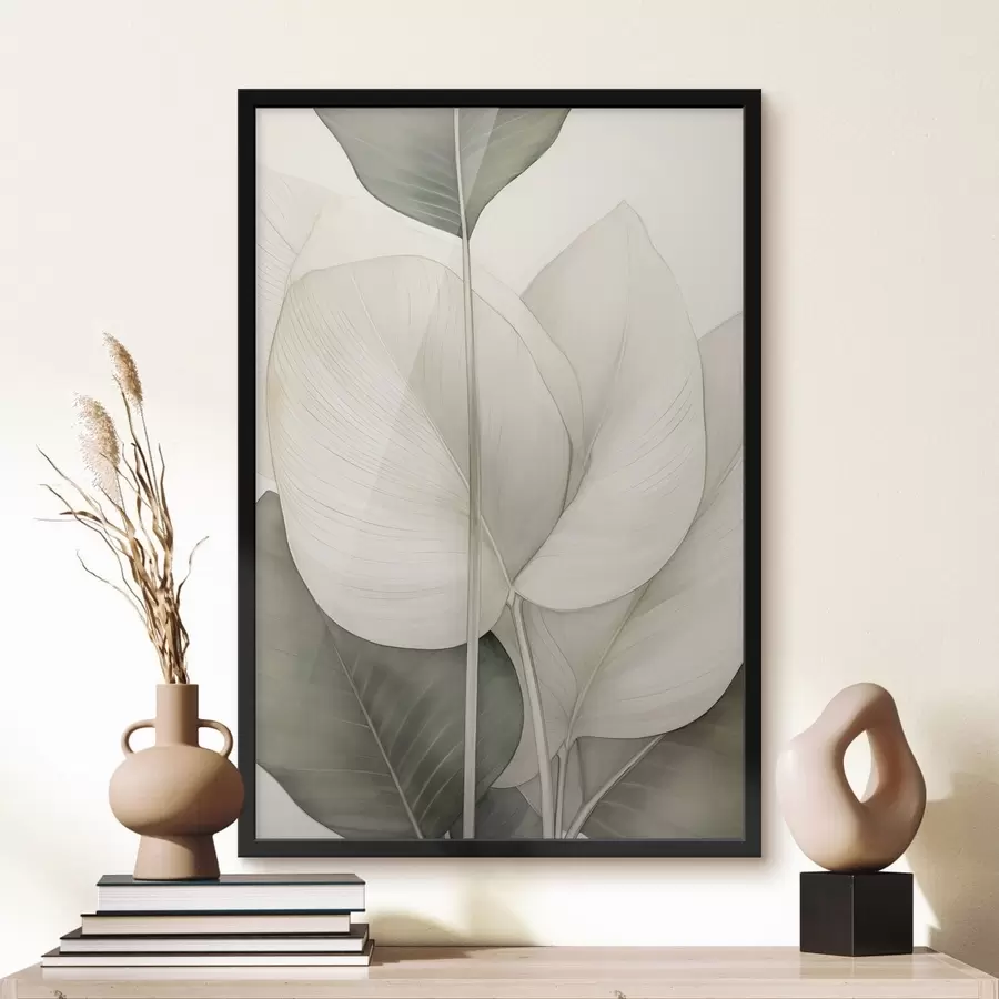 Fototapete Nahaufnahme botanischer Blätter f49027