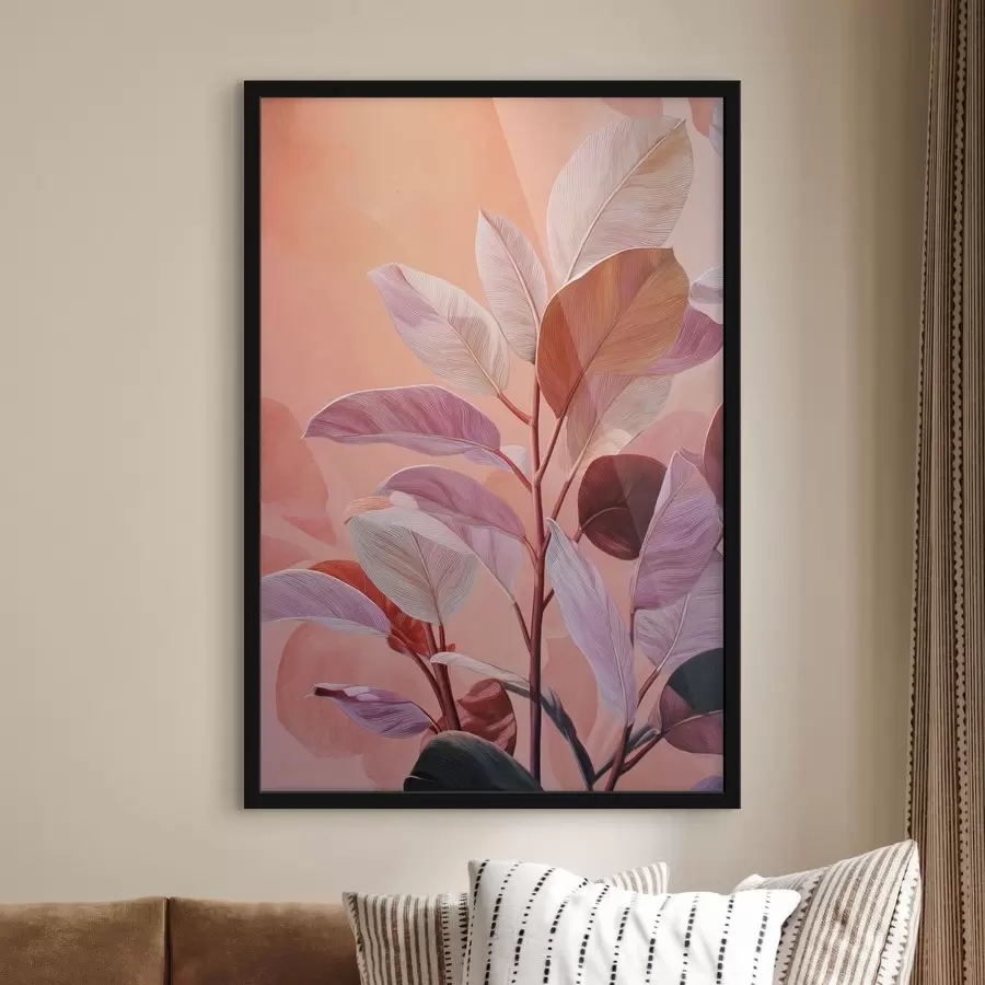 Fototapete Zierblätter f49038