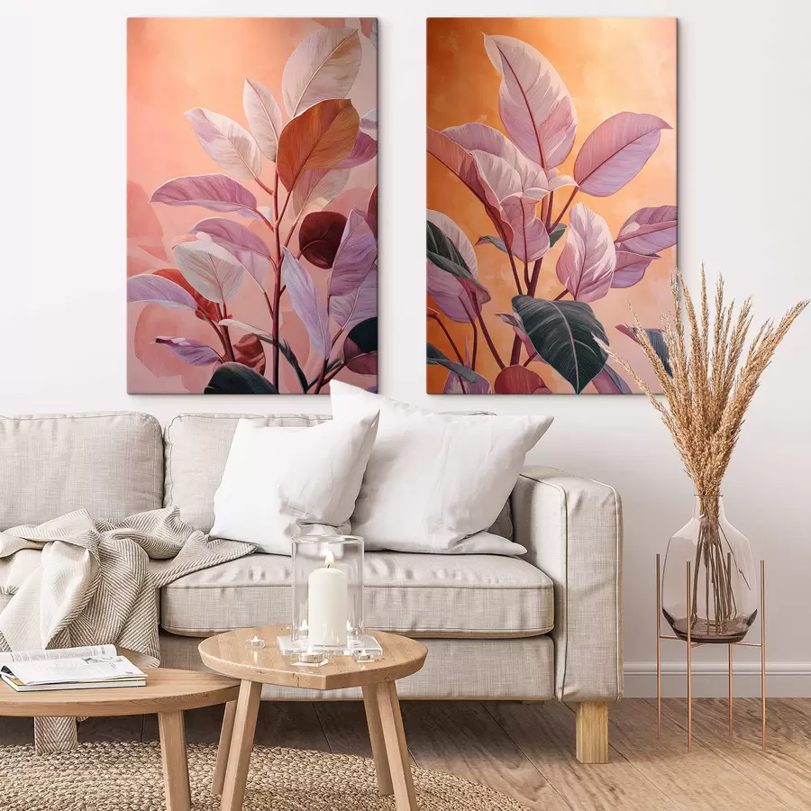 Fototapete Zierblätter m30415