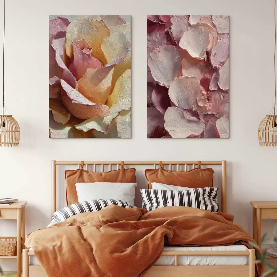 Fototapete Blumen mit Struktur m30424