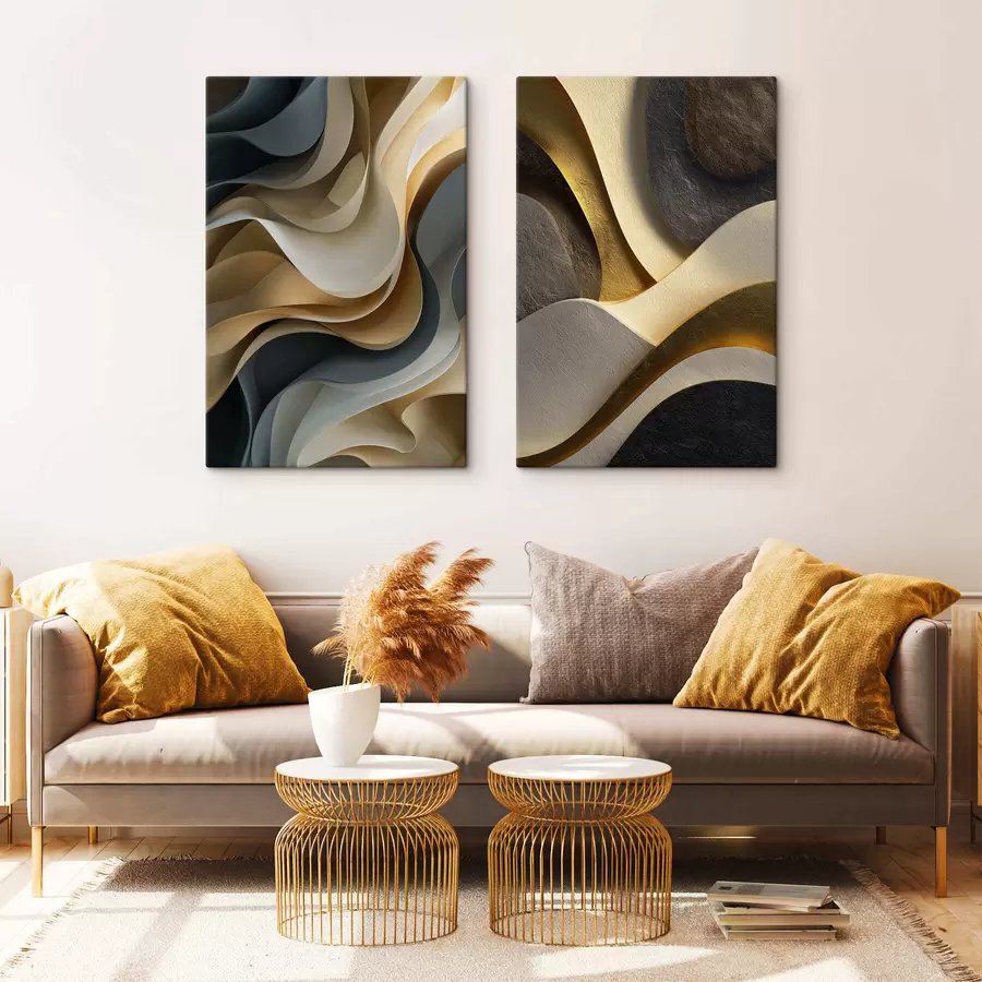 Fototapete Abstrakte Wellen m30425