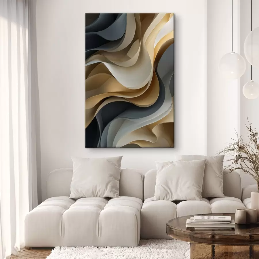 Fototapete Abstrakte Wellen s49033