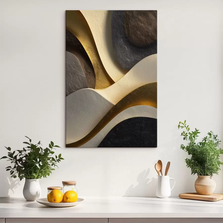 Fototapete Fließende Formen s49034