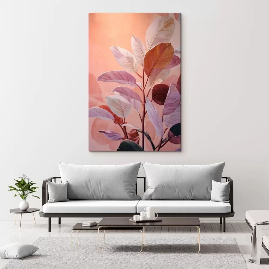 Fototapete Zierblätter s49038