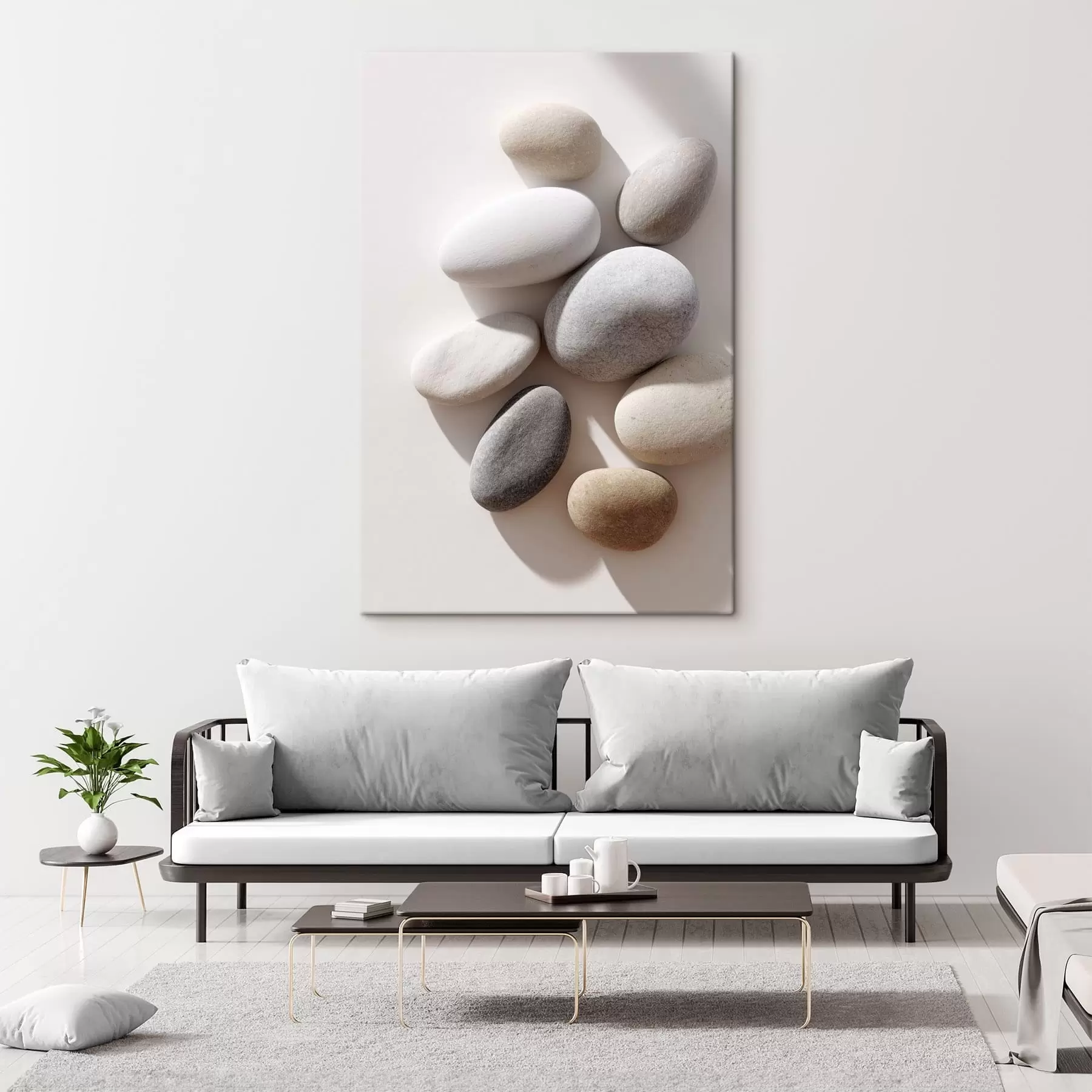 Fototapete Zusammensetzung von Neutral Stone s49039