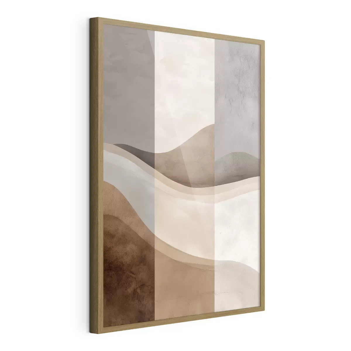 Poster Weiche Erdwellen f49042
