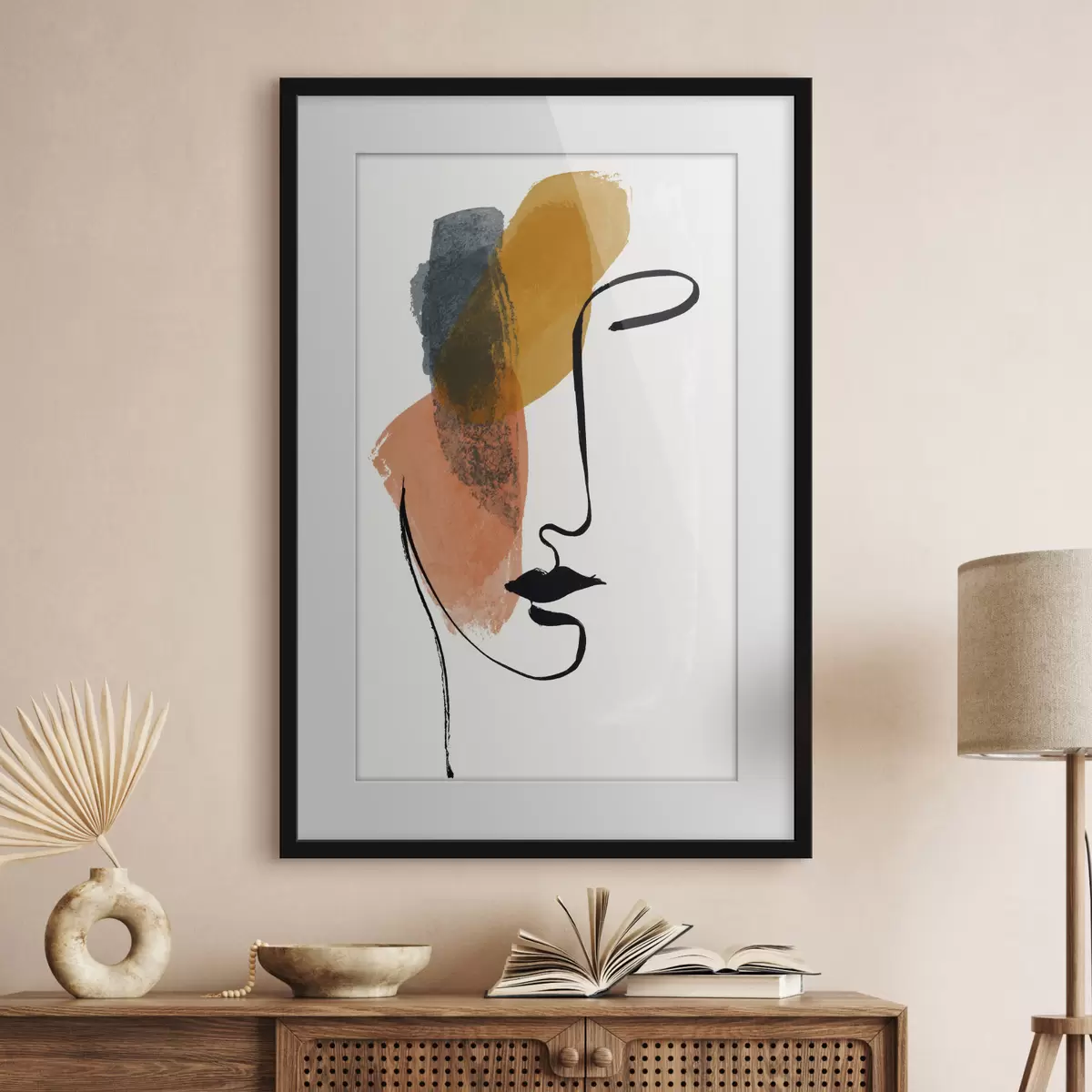 Poster Gesicht und Leben f48969