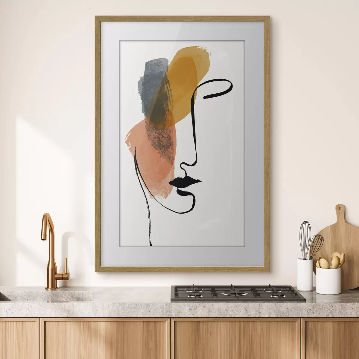 Poster Gesicht und Leben f48969