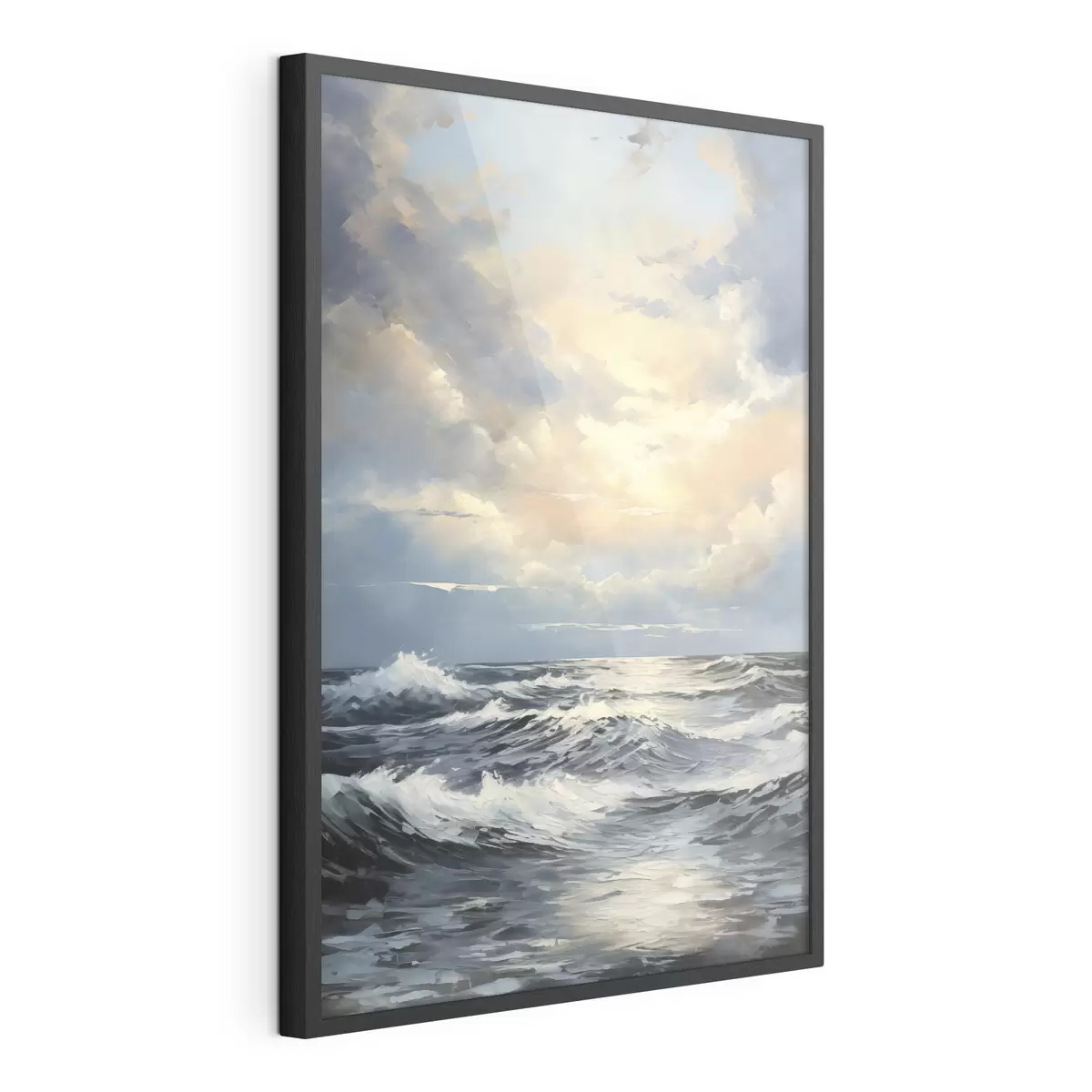 Poster Abendhimmel über dem Meer f49049