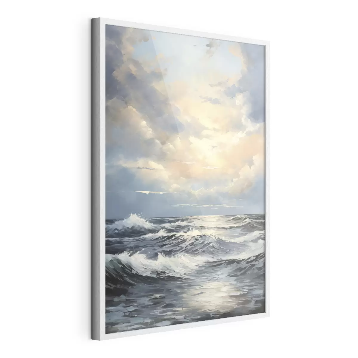 Poster Abendhimmel über dem Meer f49049