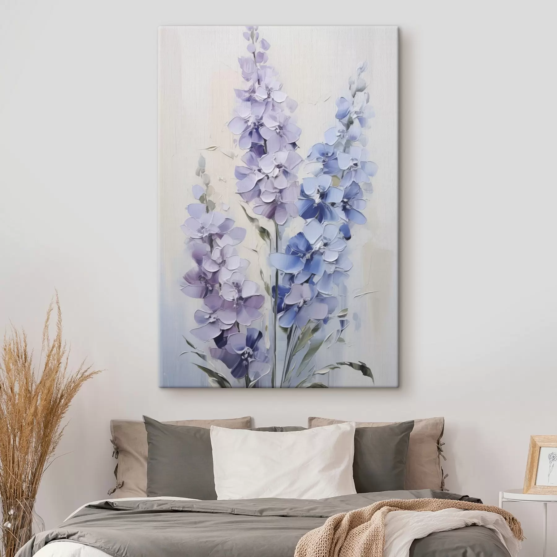 Fototapete Wildblumen – gemalte Nachbildung s49064