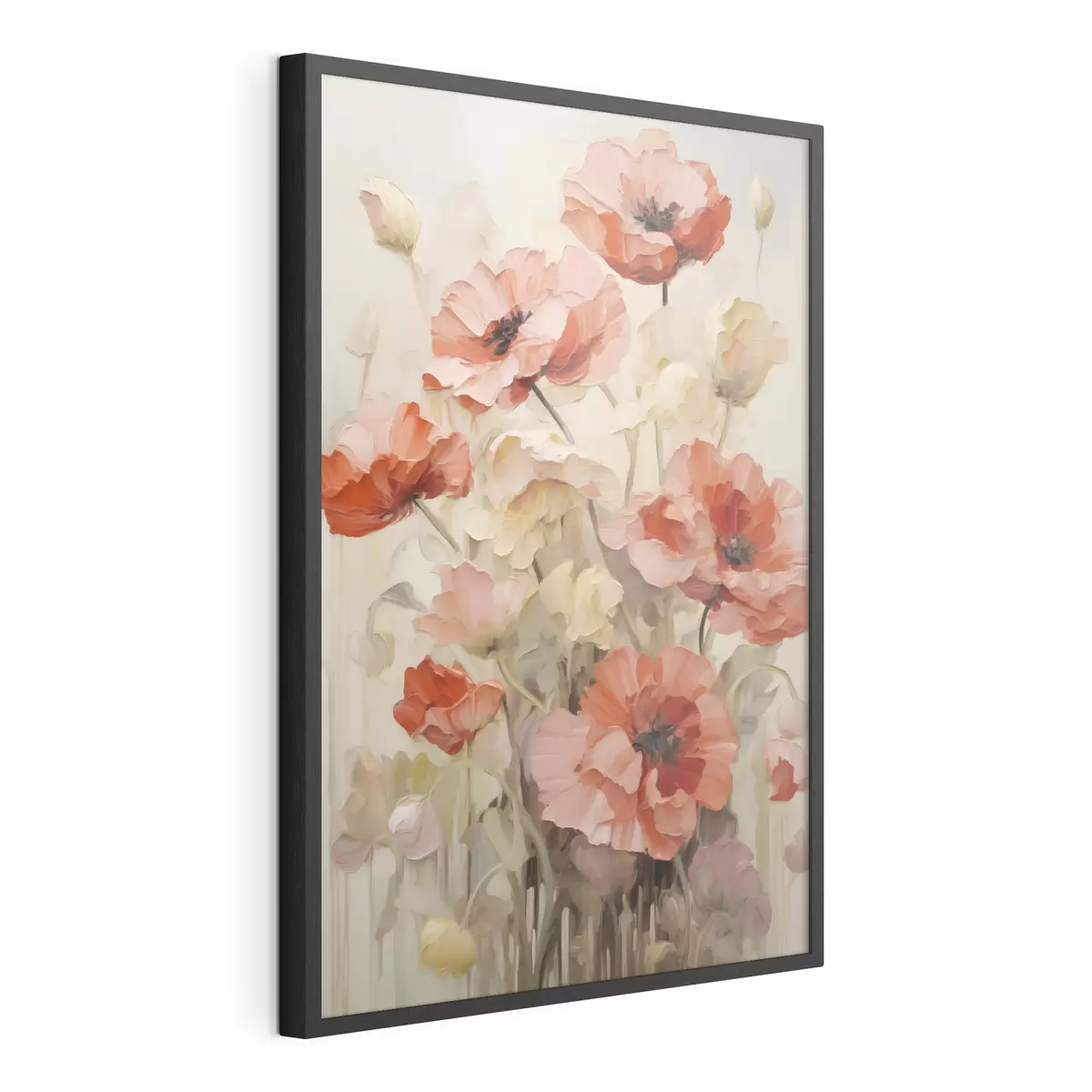 Poster Mohnblumen-Imitat-Gemälde f49066