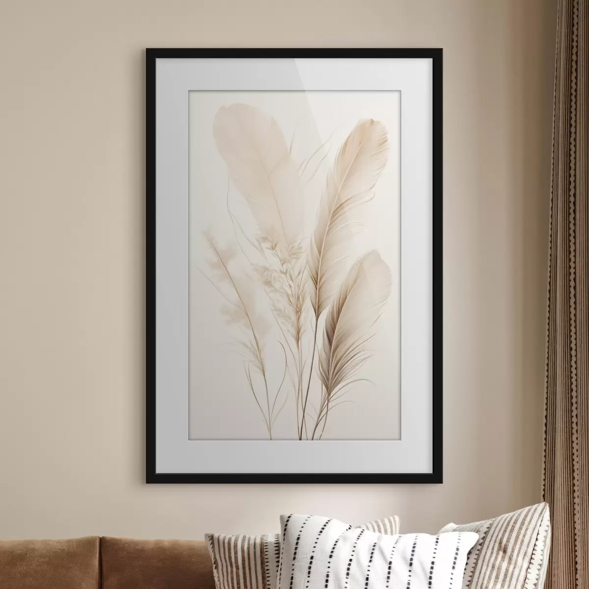 Poster Federn und Harmonie f49157