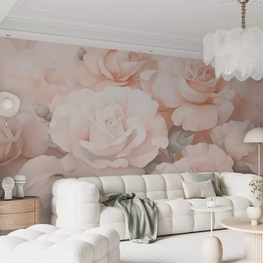 Fototapete Abstrakte Rosen w05553
