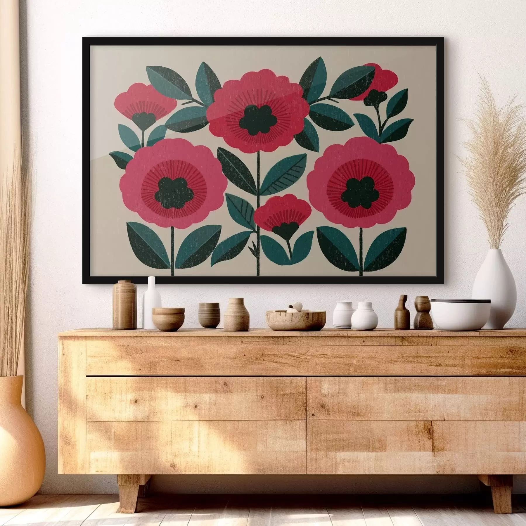 Fototapete Volksblumen f49301