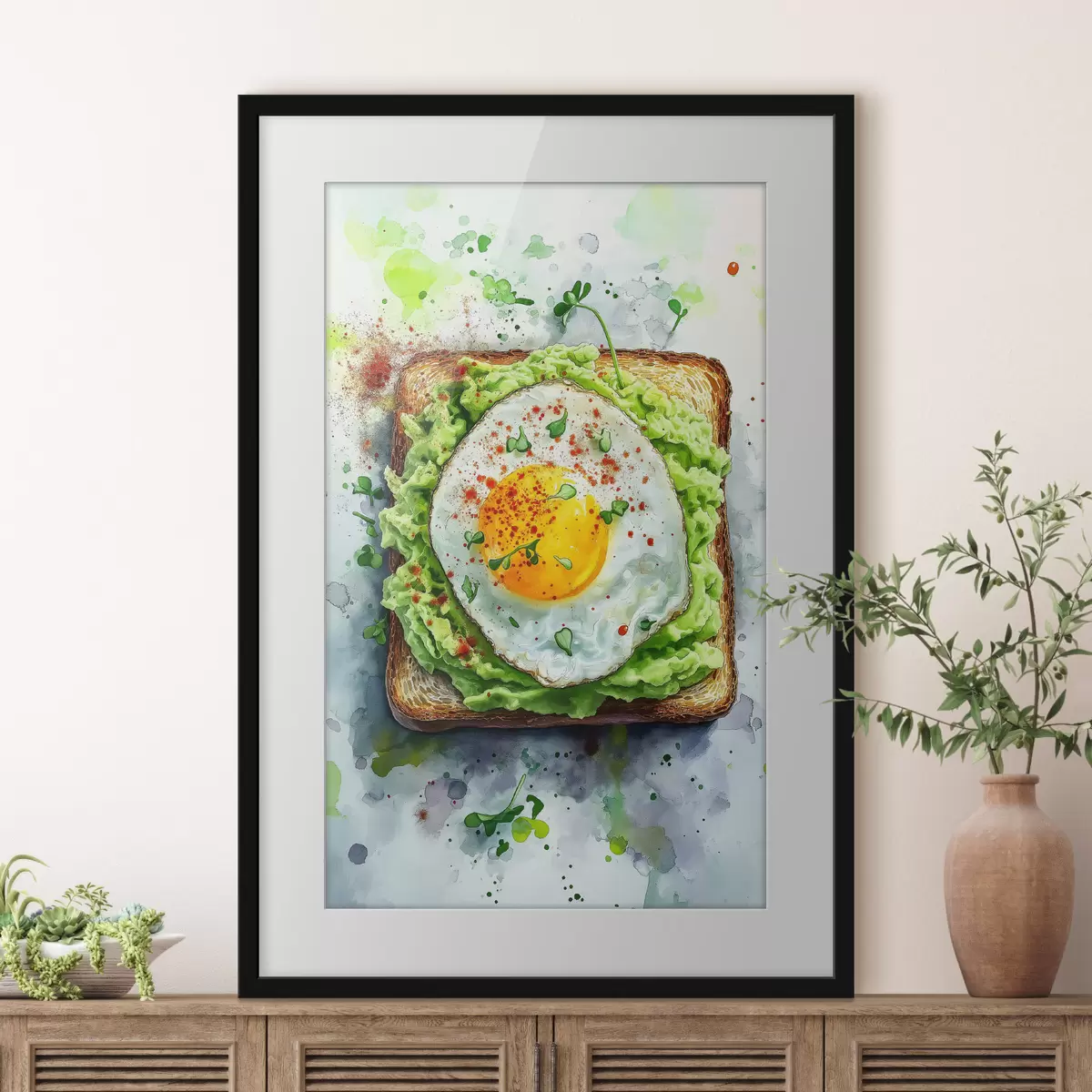 Poster Eier-Toast f49309
