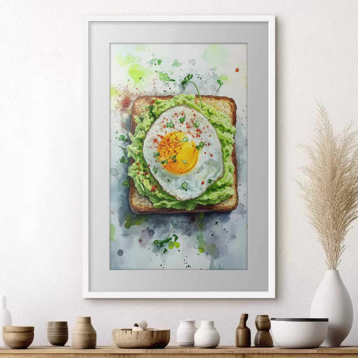 Poster Eier-Toast f49309