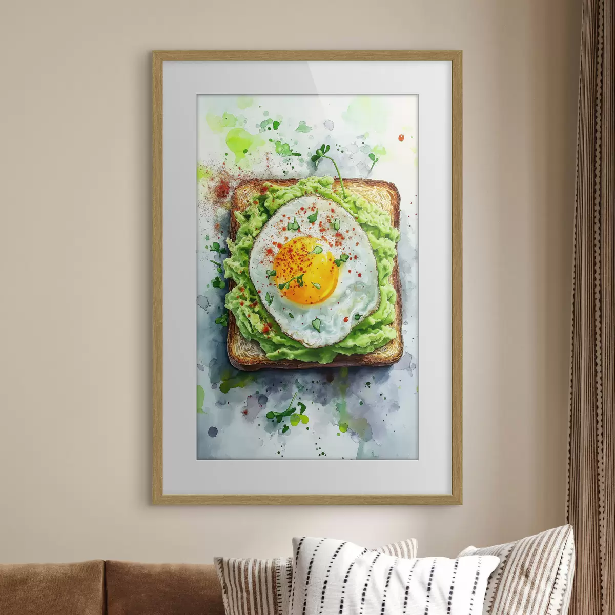 Poster Eier-Toast f49309