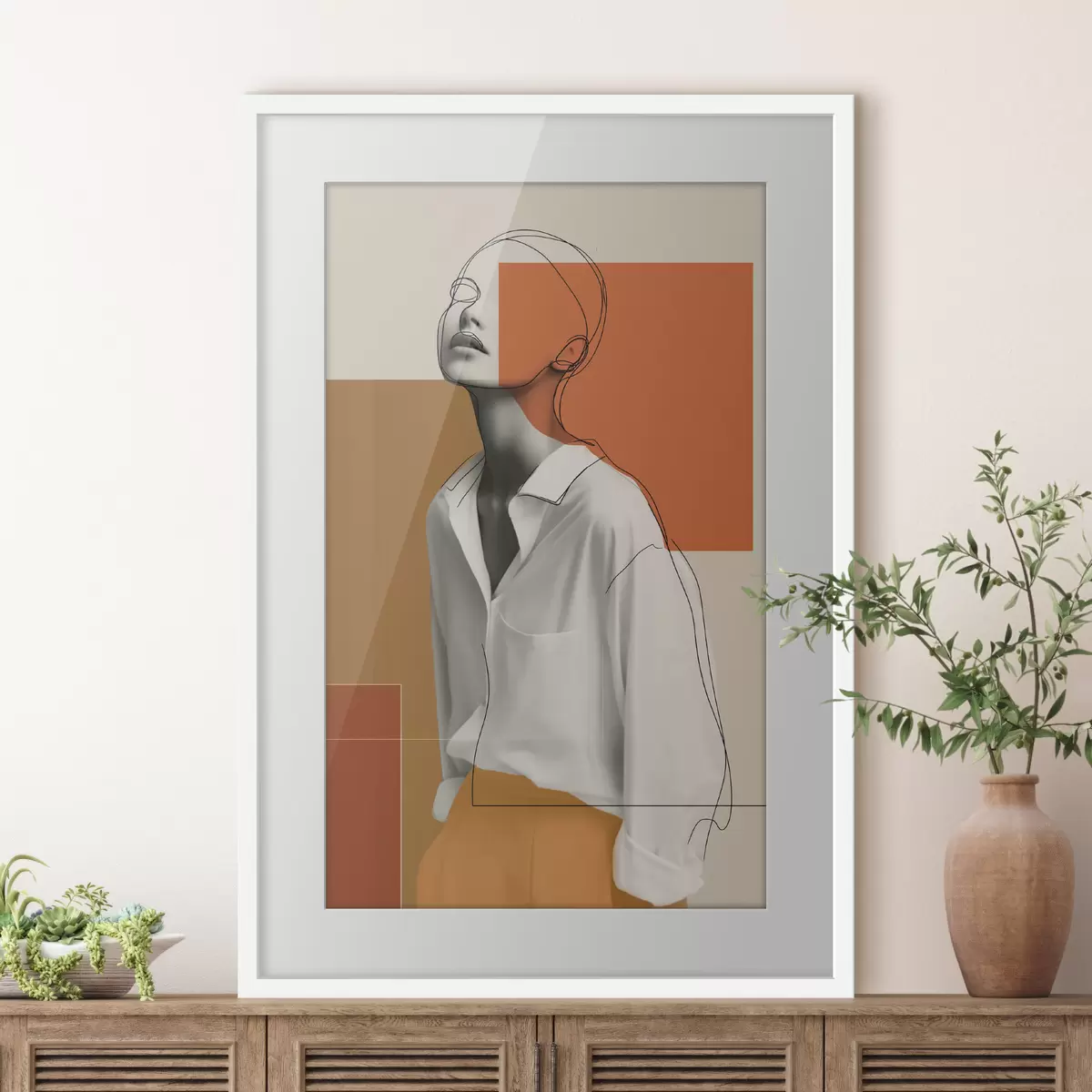 Poster Minimale Pose f49319