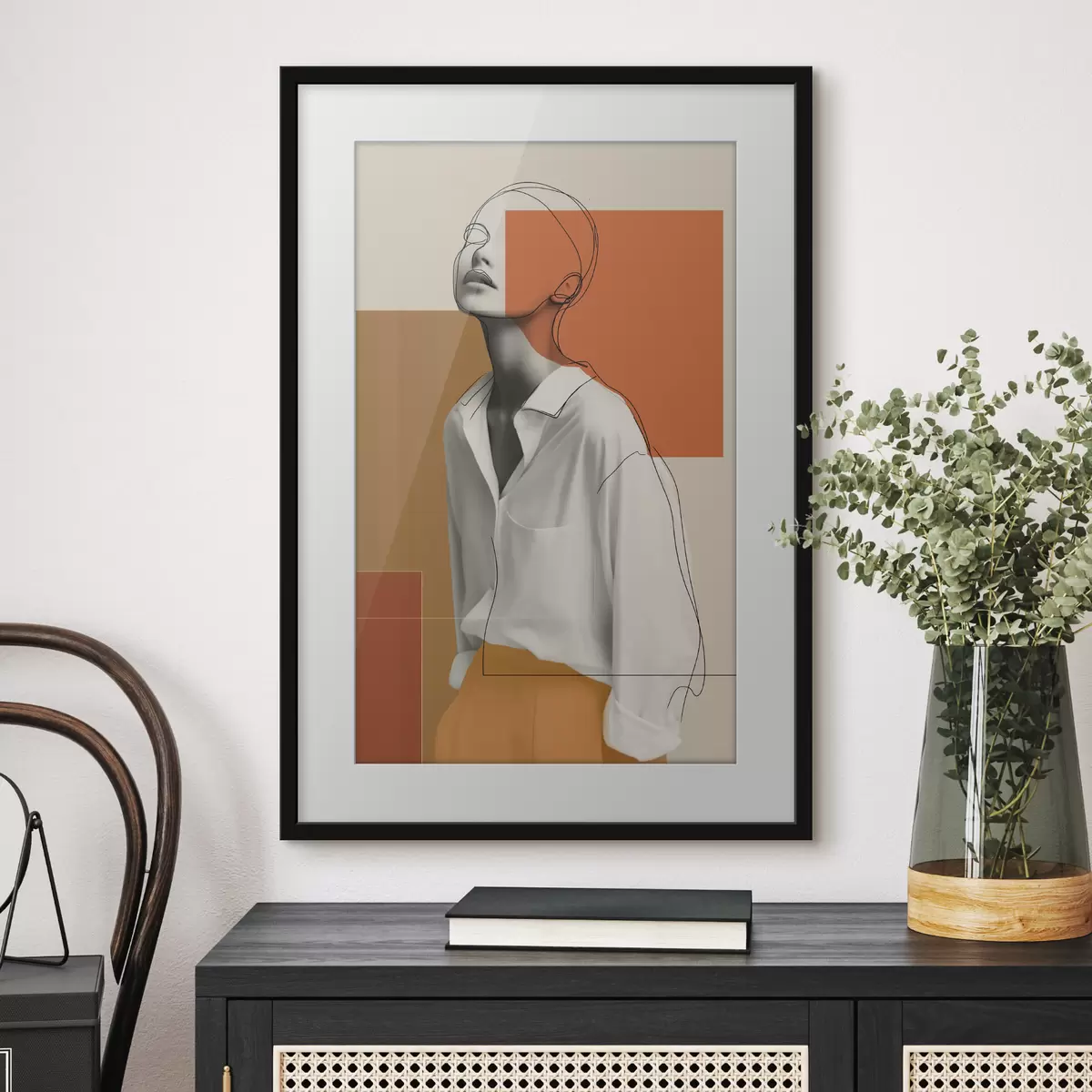 Poster Minimale Pose f49319