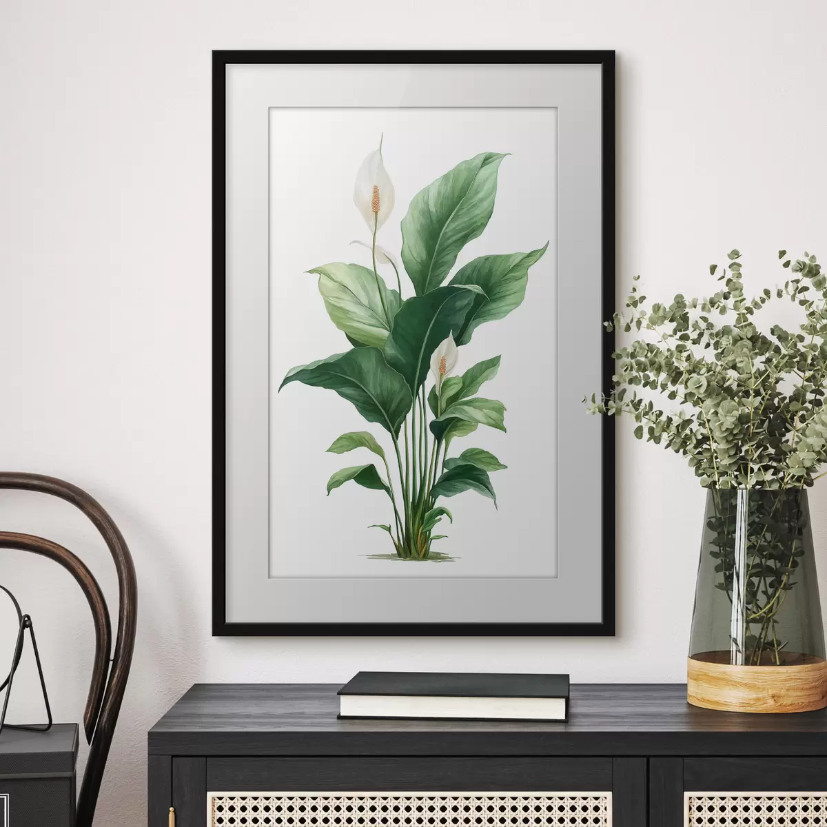 Poster Friedenslilie f49335