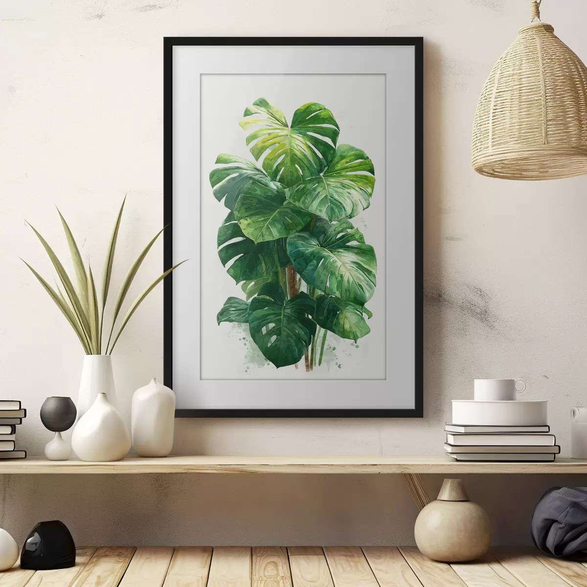 Poster Monstera Light f49336