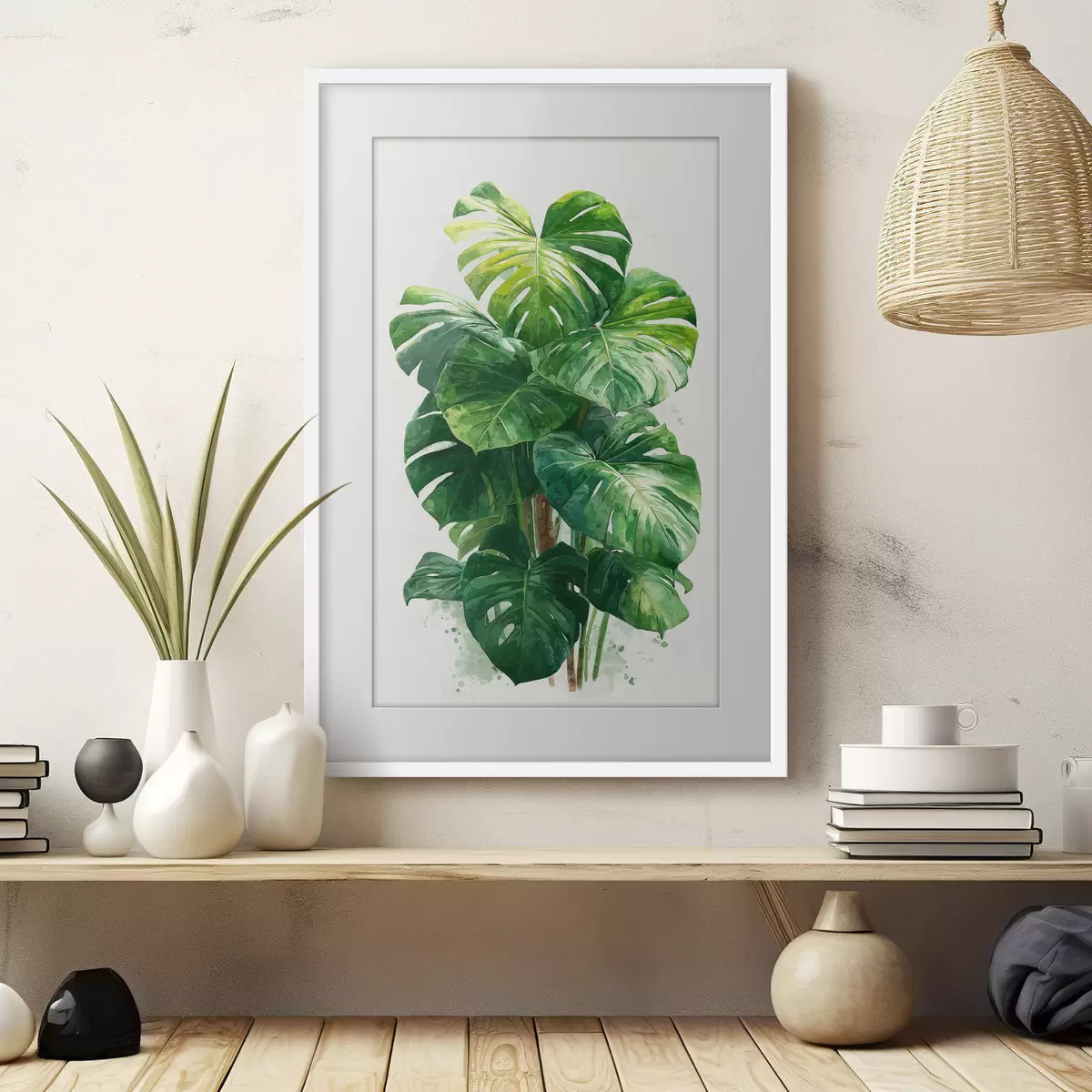 Poster Monstera Light f49336