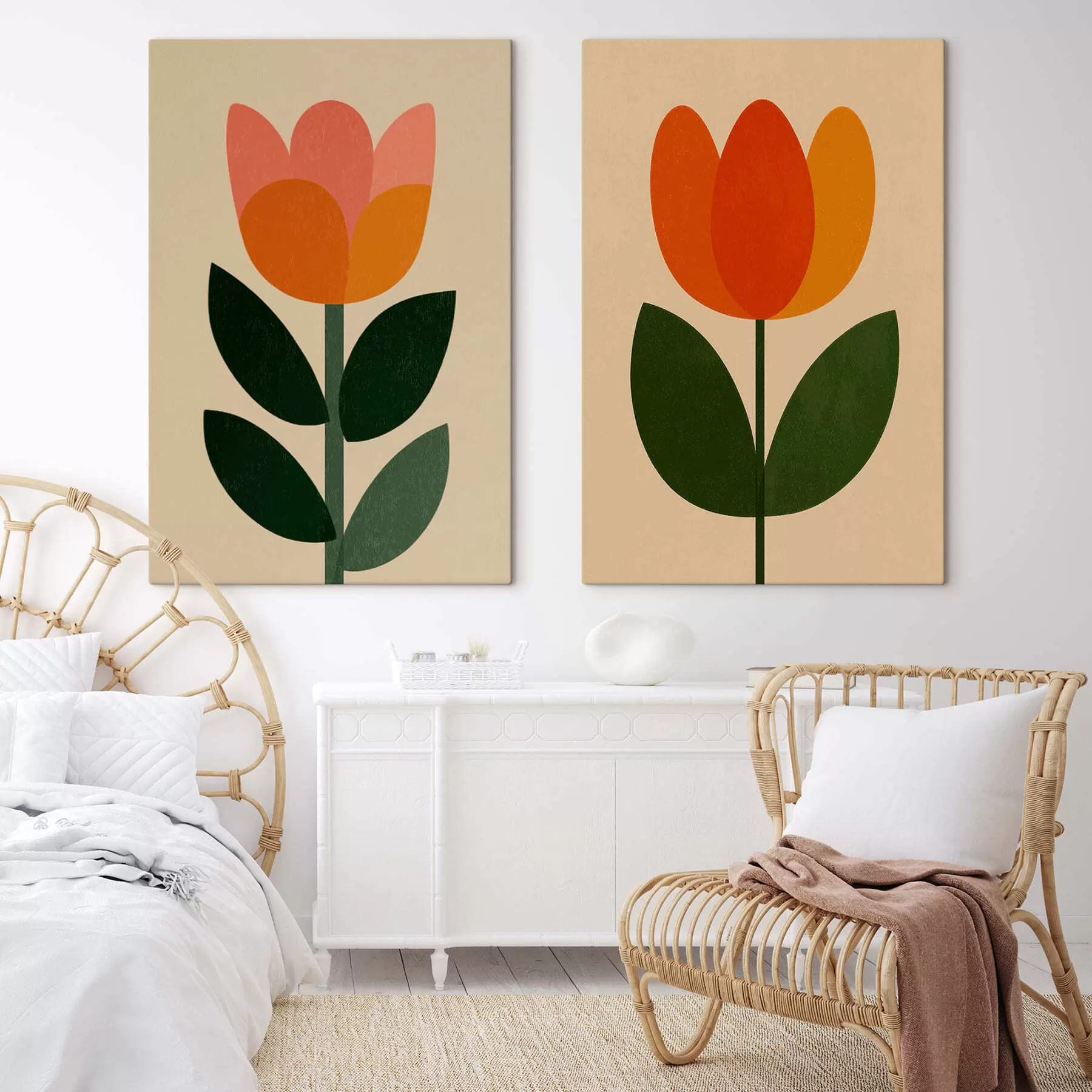 Fototapete Skandinavische Tulpen m30501